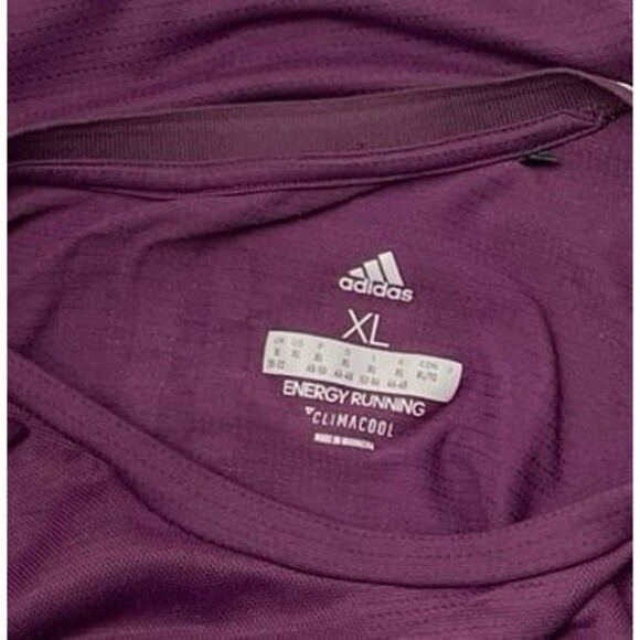 Adidas Running Supernova Long Sleeve Tee Purple Size XL - Picture 7 of 7